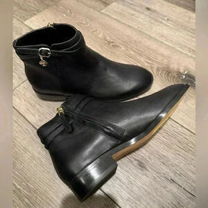 Kate spade black stable bootie